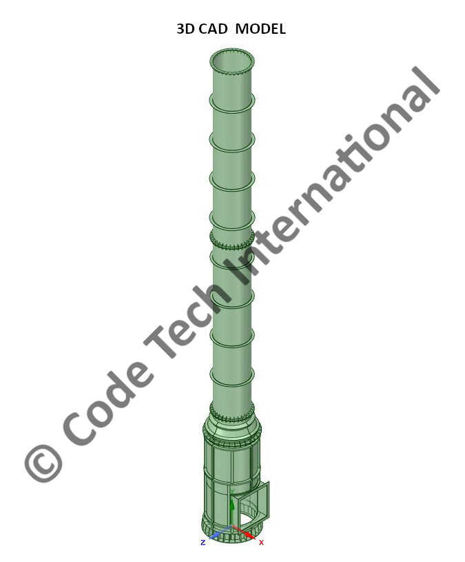 Steel Stack Ansys 3D-CAD Model