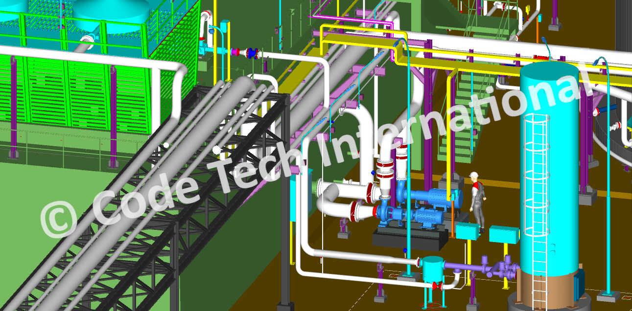 Anaerobic Wastewater Treatment Plant Layout CADWorx 3