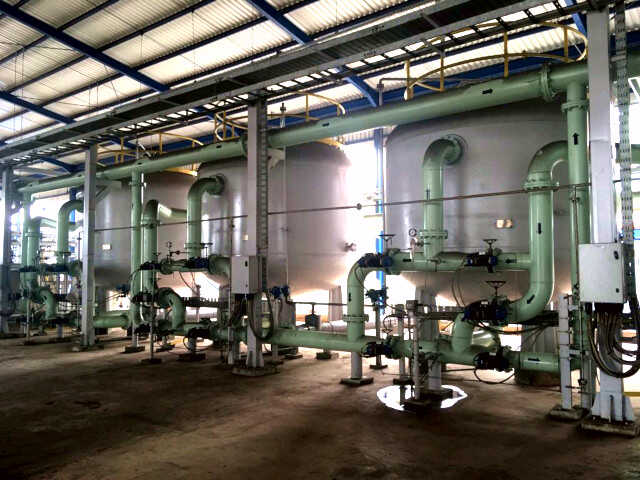 Raw Water Treatment Plant Layout and Piping Complete 3
