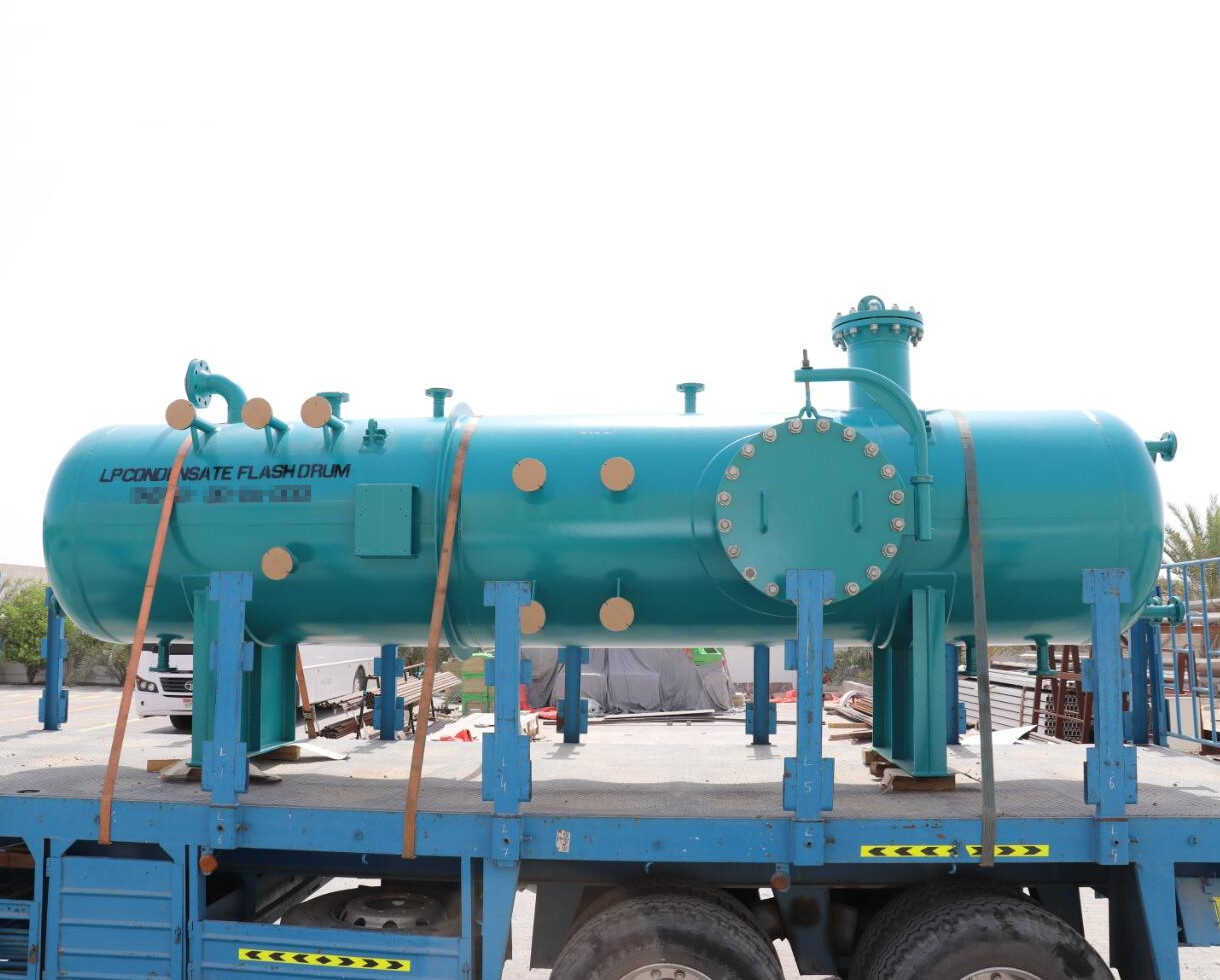 ASME Pressure Vessel Complete Front Condensate Flash Drum
