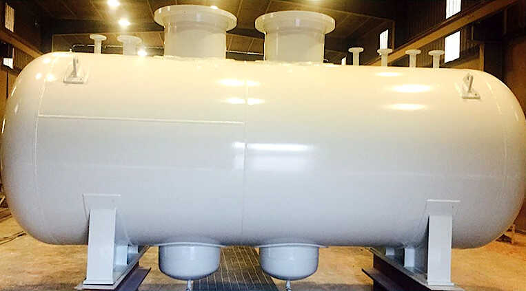 Closed Drain Vessel U-stamped ASME Pressure Vessel Complete