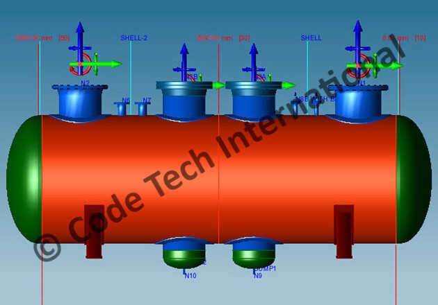 Cooling Medium Expansion Pressure Vessel Design and Analysis on PV-Elite
