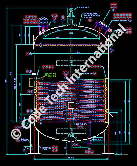 Limpet Coil Vessel Detail Engineering Resin Blender