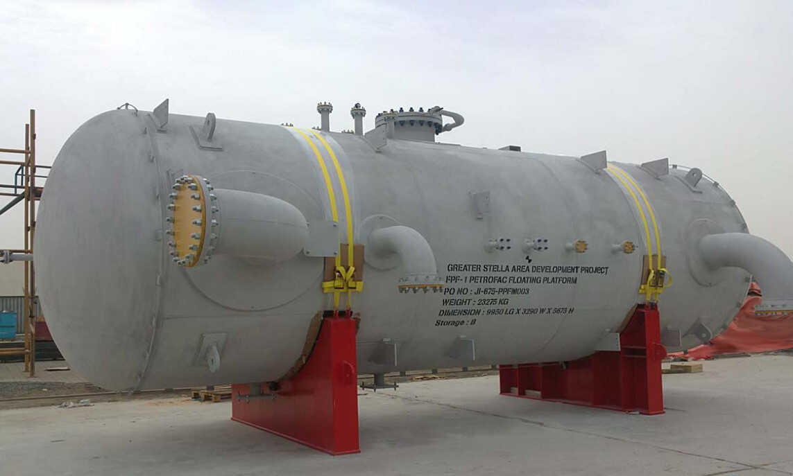 PD 5500 Pressure Vessel Complete KO Drum