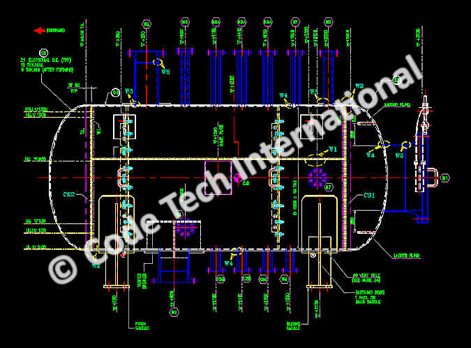 PD 5500 Pressure Vessel Detail Engineering Cooling Medium Expansion