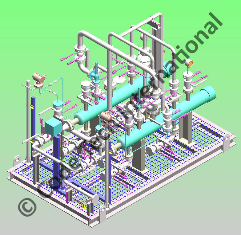 Filter Skid Package CADWorx Model 1