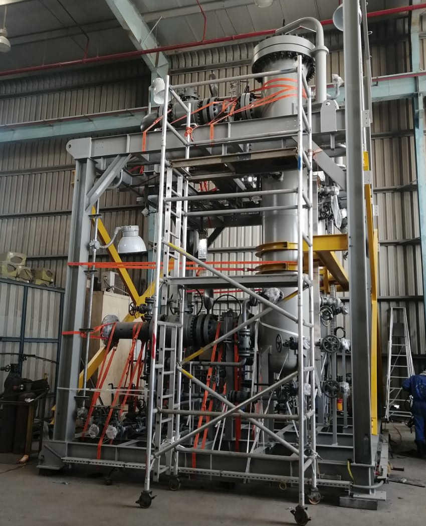 Gas Coalescer Skid Package Complete