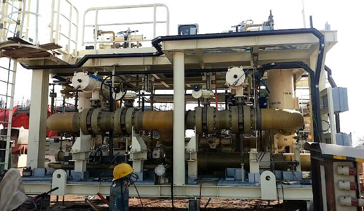 Self Cleaning Filter Skid Package Offshore Complete 1
