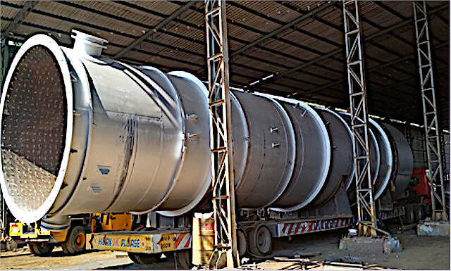 Incinerator Stack Refinery Chimney Fabrication