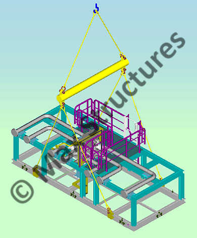 MSM Skid Package CADWorx Lifting