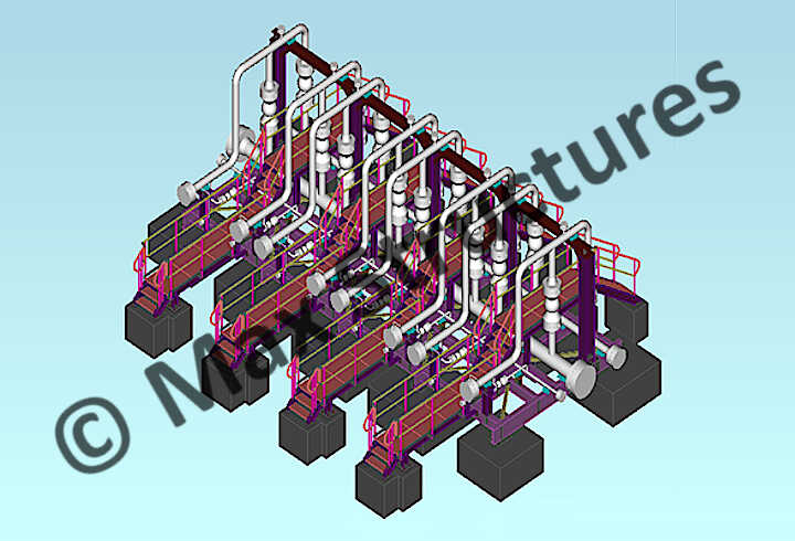 RMS Skid Package CADWorx Piping 1