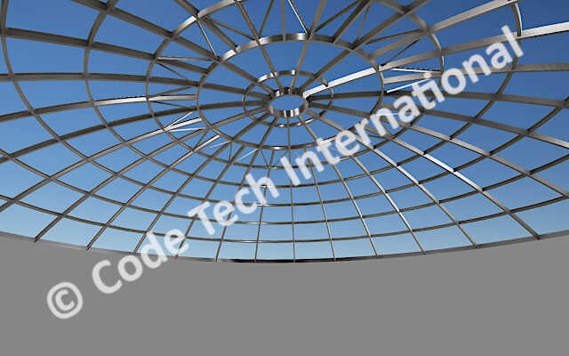 Tank Dome Tekla Structures 3D Modeling 2