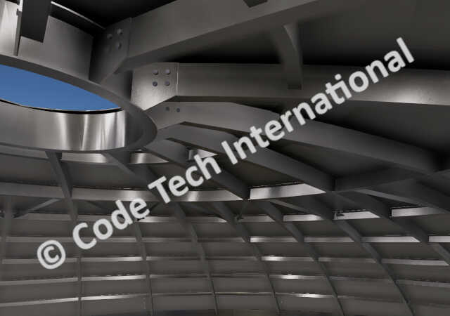 Tank Dome Tekla Structures 3D Modeling 4