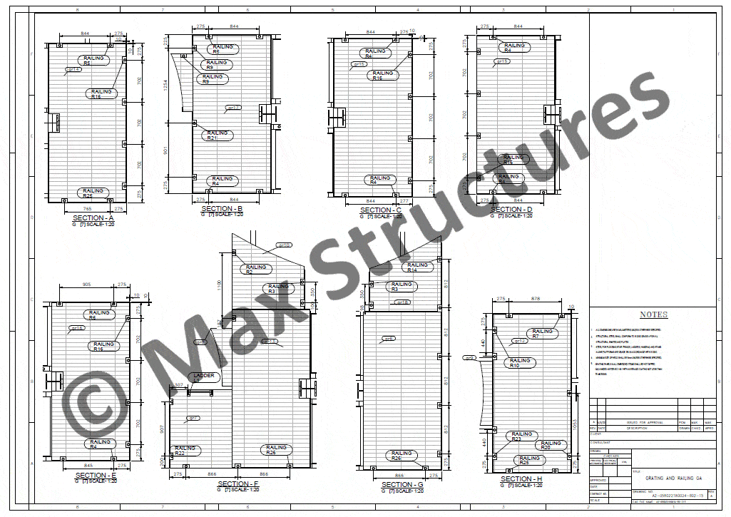 Supported Steel Staircase Steel Detailing