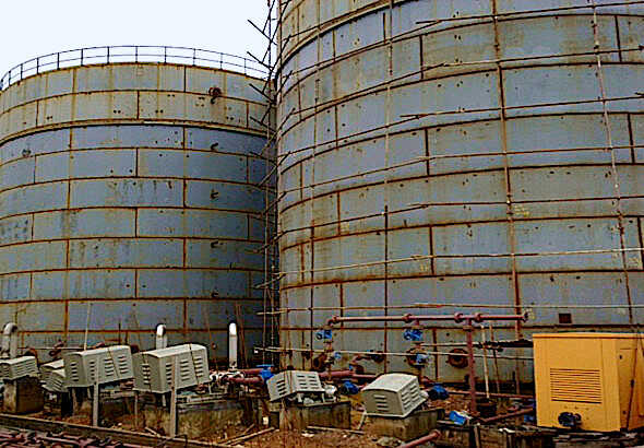 DM Water Storage Tanks Complete