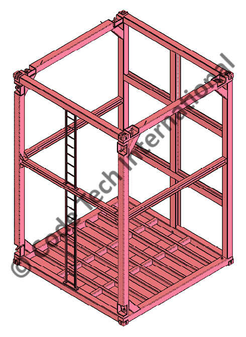 Dual Compartment Tank Mobile Skid Design