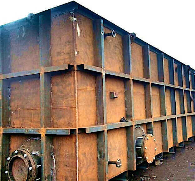 Hot Well Cold Well Rectangular Tank Complete 1