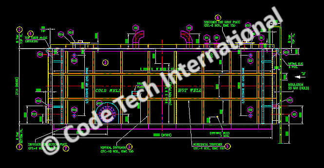 Hot Well Cold Well Rectangular Tank Detail Engineering